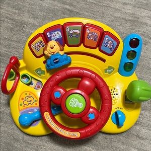 VTECHTurn & Learn Driver Toy - Red and Yellow